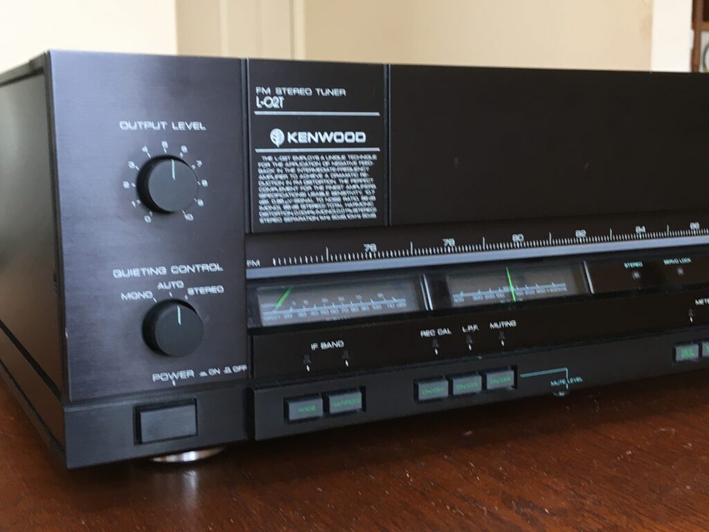 ケンウッド L-02T – 性能も価格も超ド級のFMチューナー | 【昭和レトロ